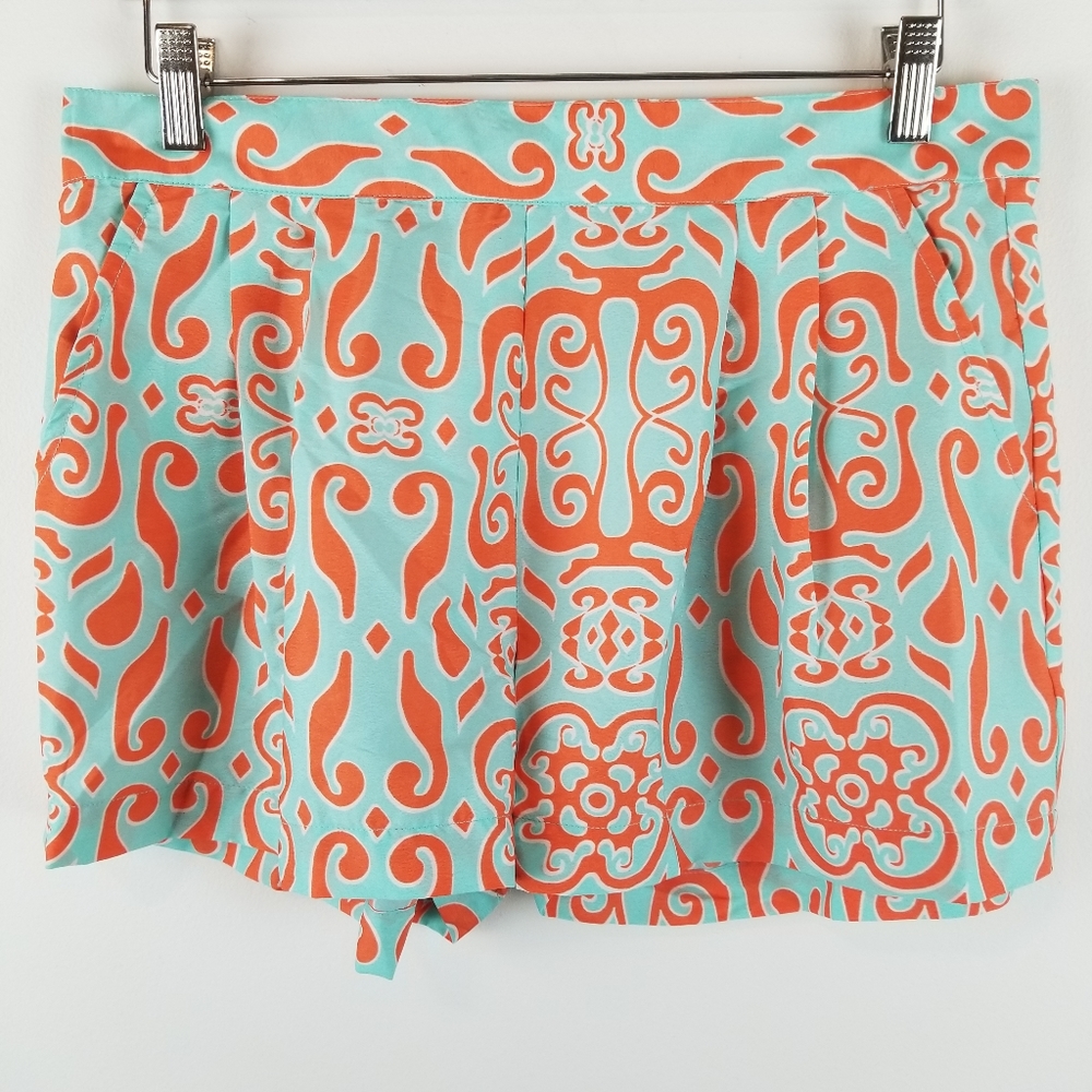 NWT Buckhead Betties Blue/Orange Shorts